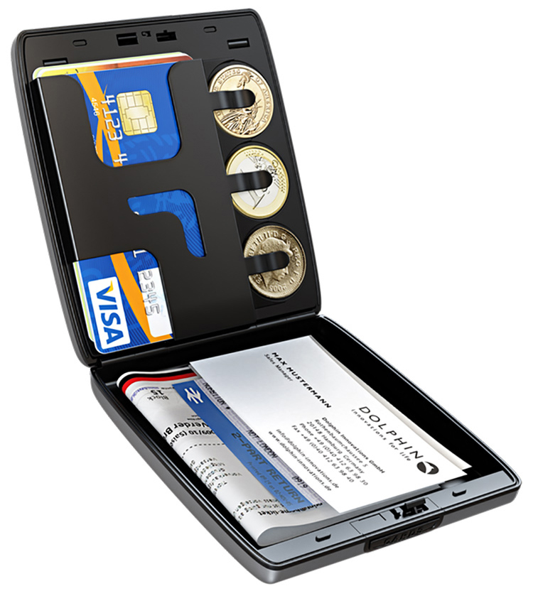 Hanrui - Ví tiền đa chức năng thông minh RFID SAFE
