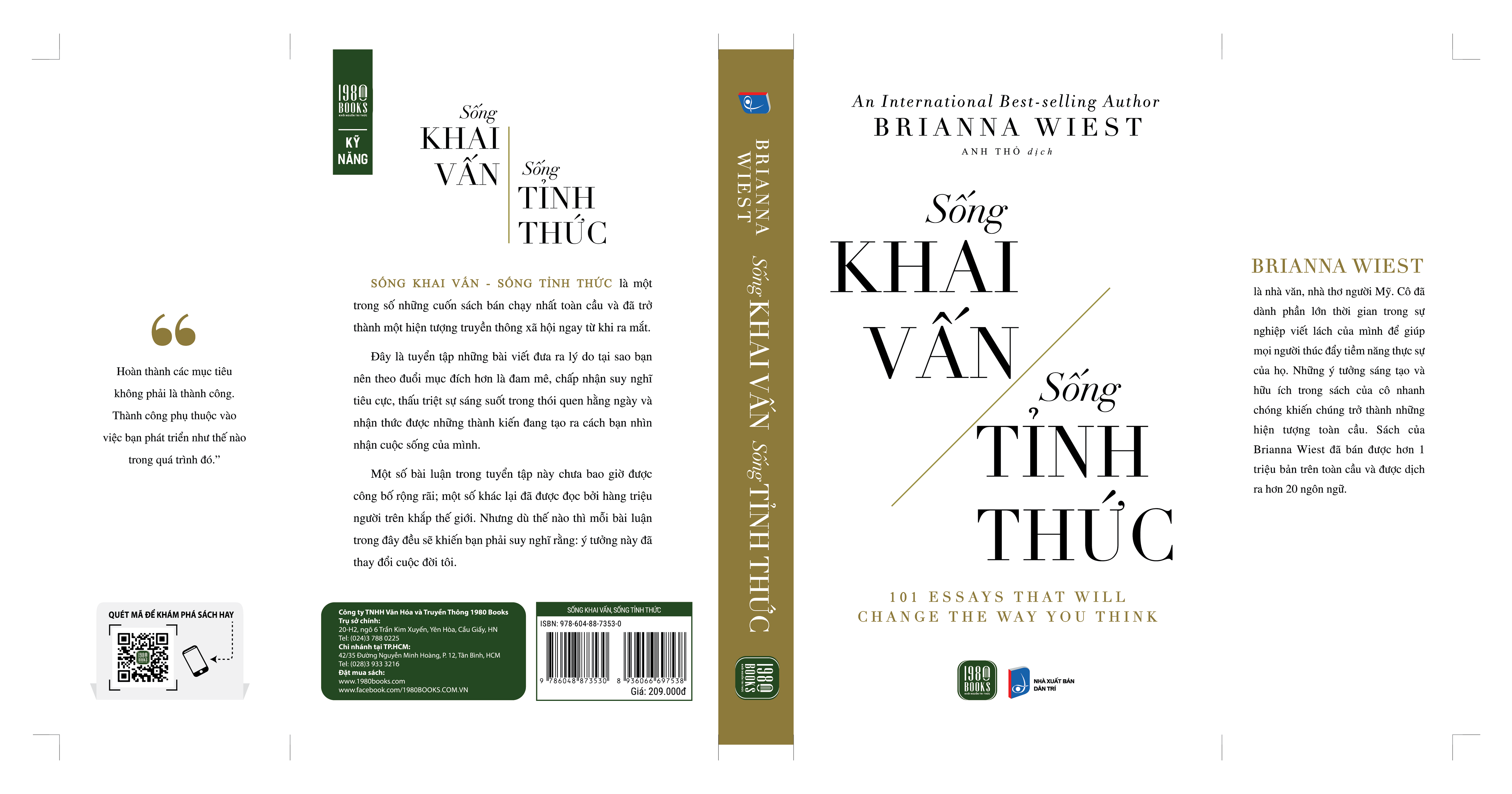 Sách - Sống Khai Vấn, Sống Tỉnh Thức