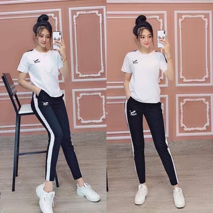 Sét bộ thể thao coton loại 1-QH