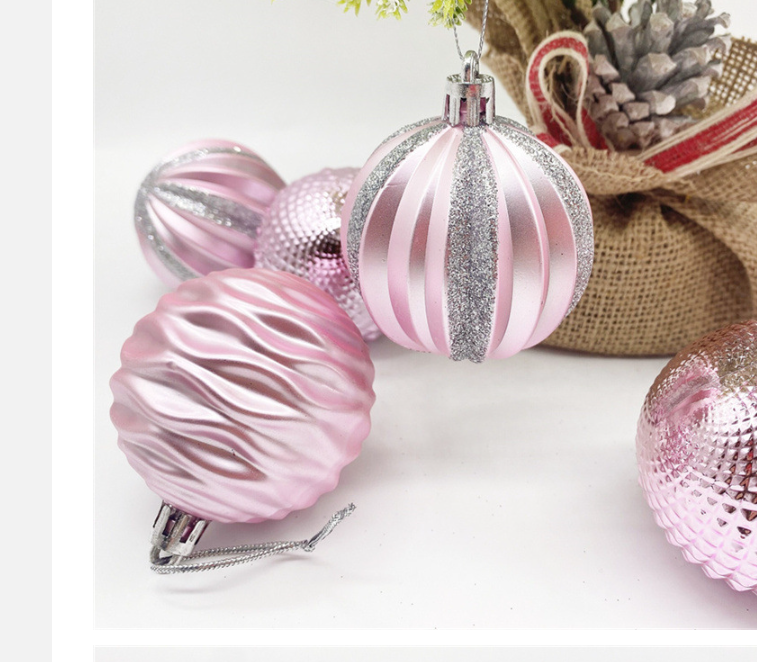 quả châu trang trí noel 6cm MẪU E21 TÁCH LẺ