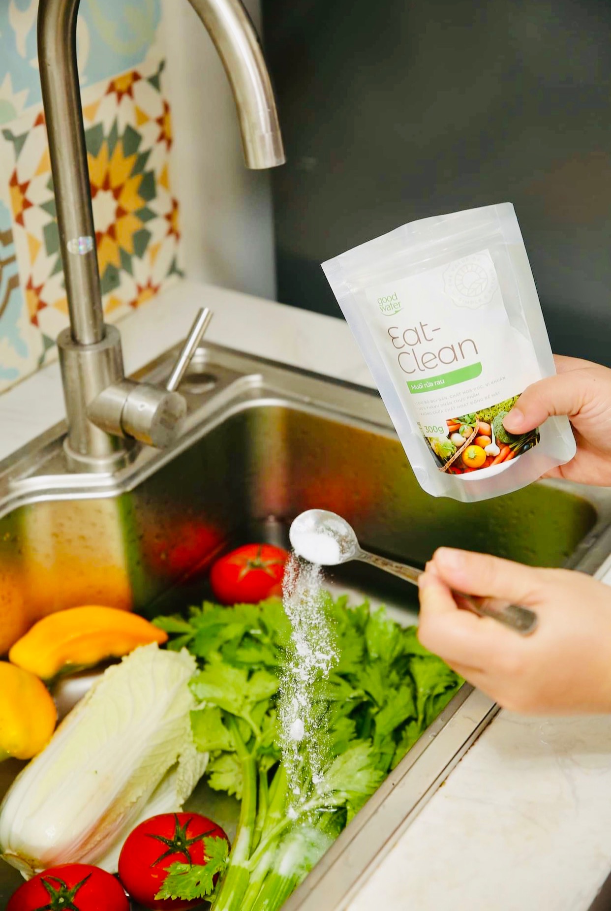 Muối rửa rau  Eat-Clean 700g