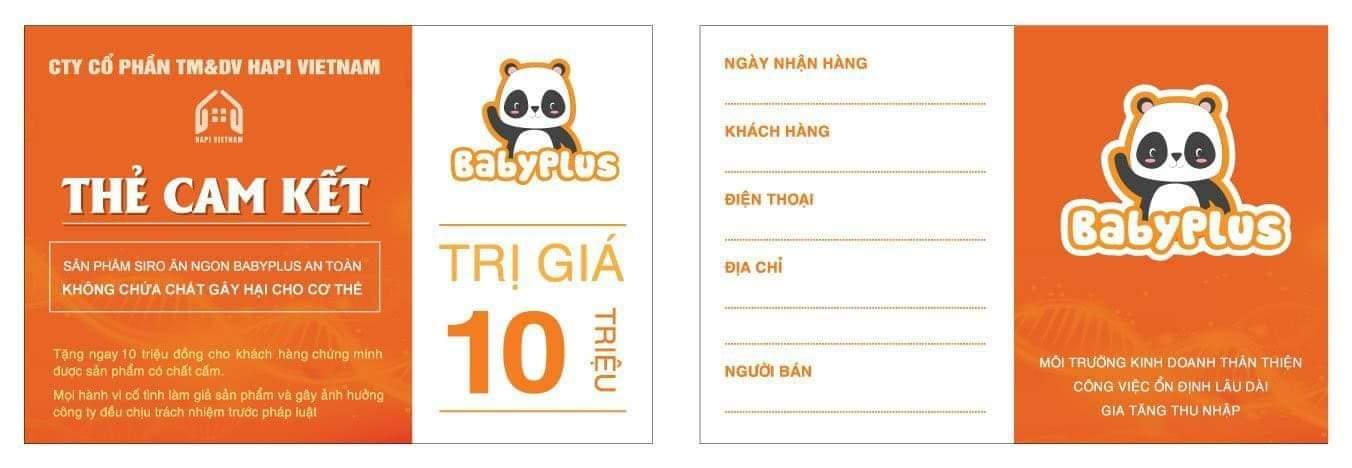 [HCM]Siro ăn ngon baby plus chính hãng
