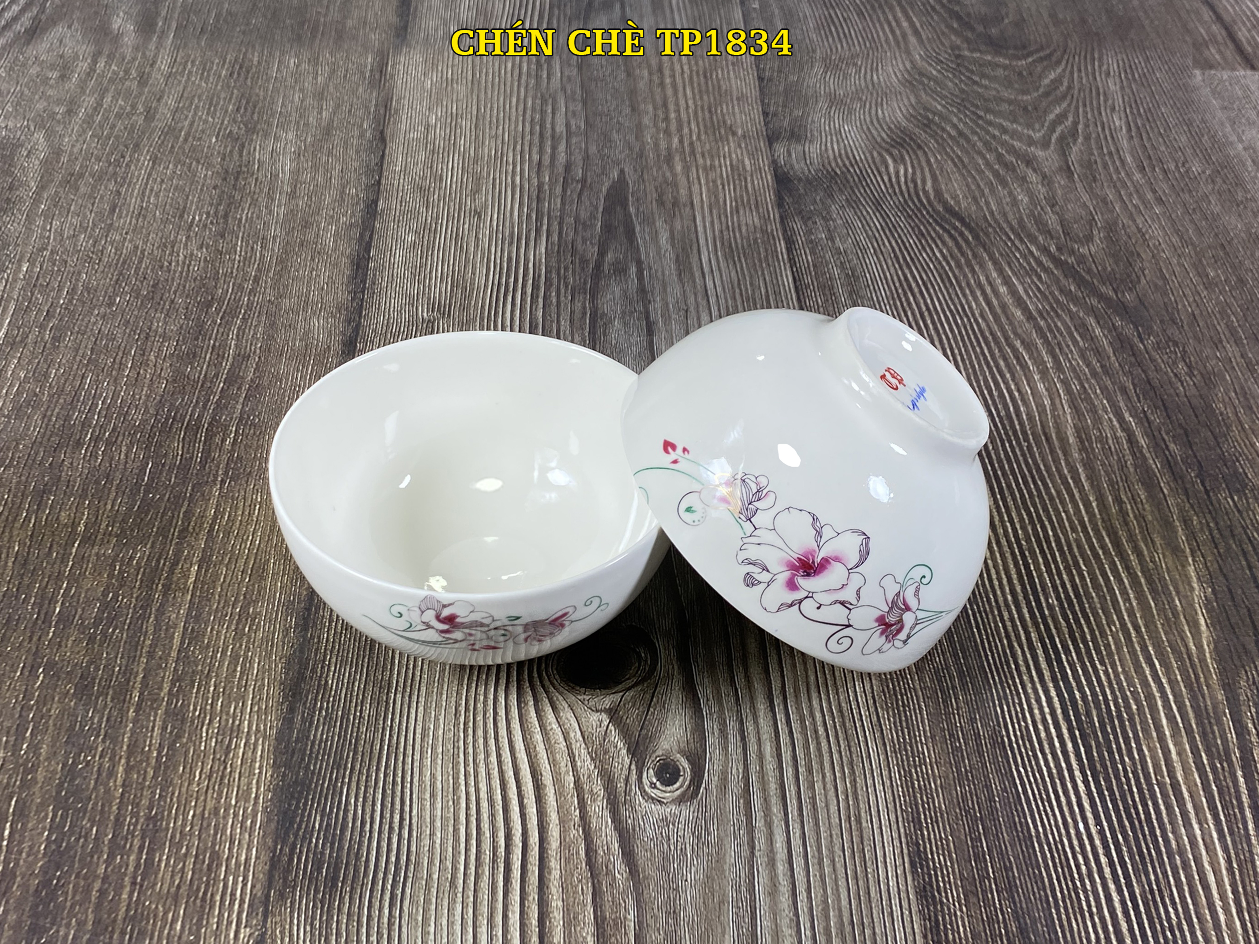 CHÉN MẮM, CHÉN CHÈ TP 1834 SỨ BÁT BẢO CAO CẤP, sINCE_1977
