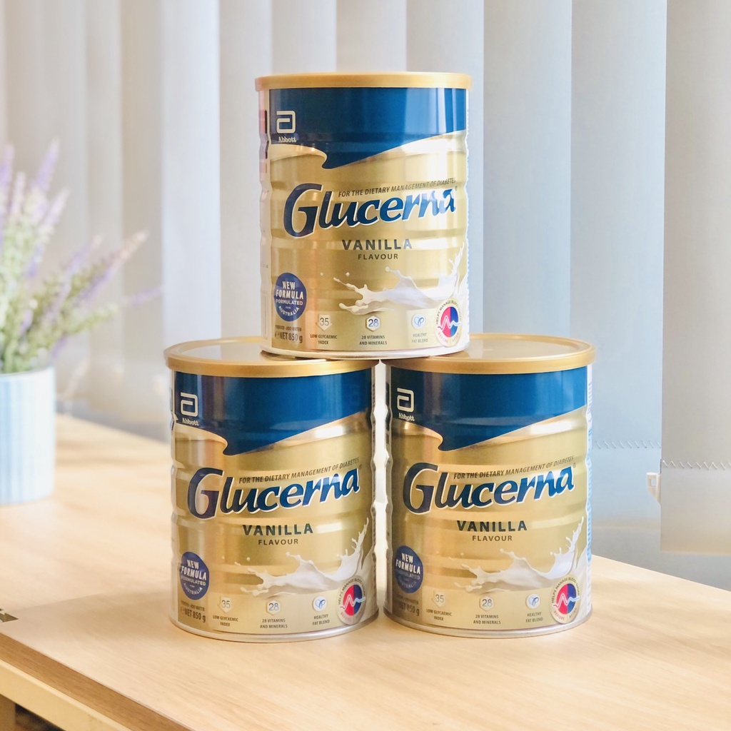 Sữa tiểu đường Glucerna Úc 850g mẫu mới