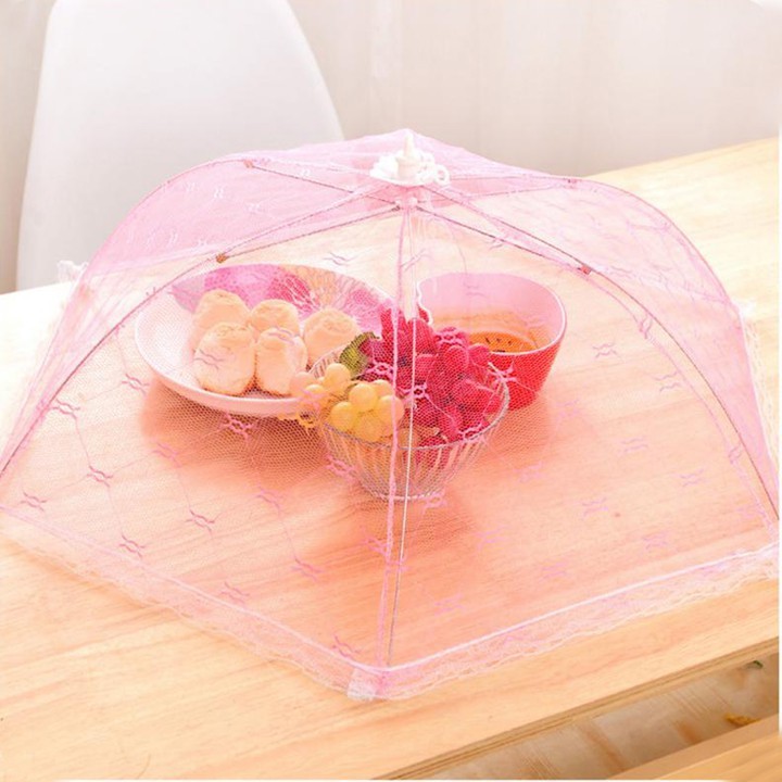 Lồng Bàn Lưới Đậy Thức Ăn Gấp Gọn ( đường kính 60cm )