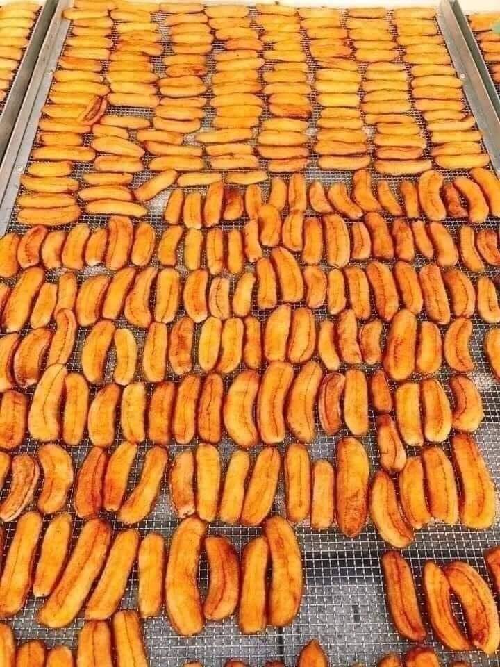 Chuối ngự sấy dẻo gói 500g.