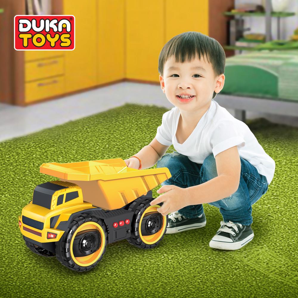 Đồ Chơi Xe Công Trình Có Nhạc, Đèn - Xe Ben