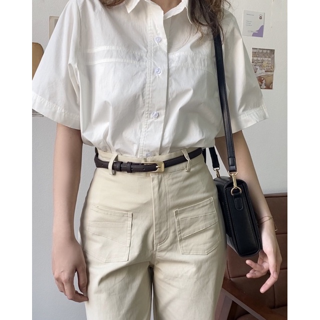 quần kaki Boo-pants ( chất mỏng - co giãn)
