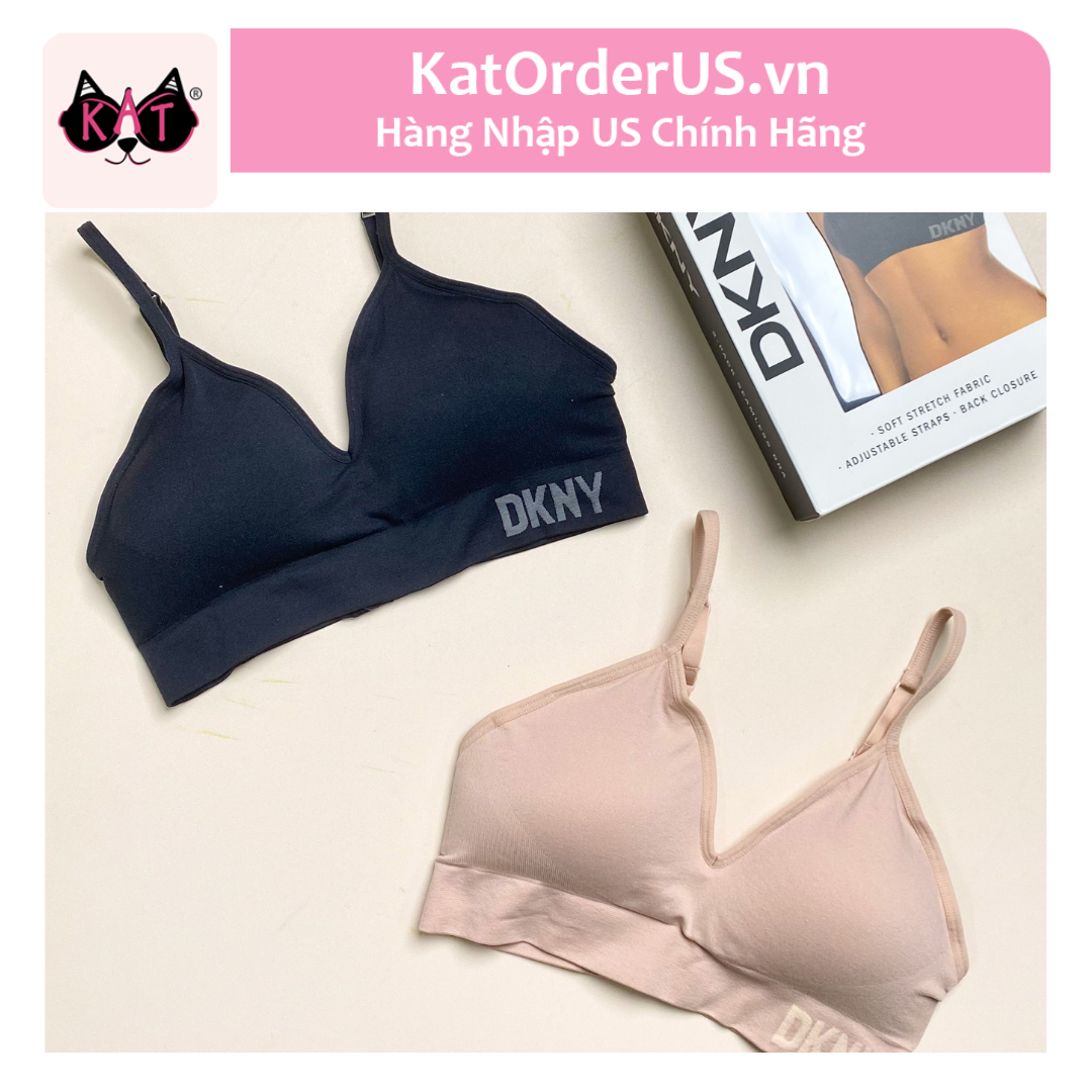 Set 2 Áo Bra DKNY Ladies' Seamless Bralette, 2-Pack