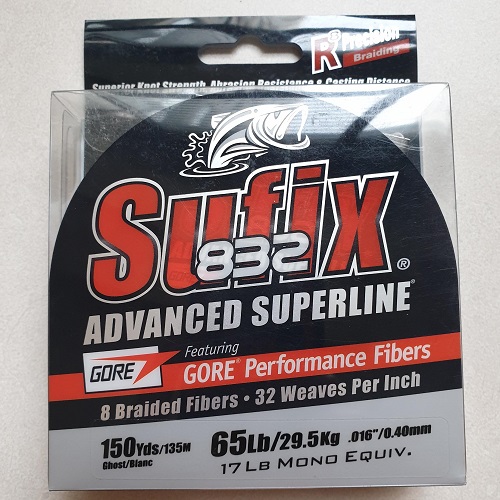 Dây dù Câu Cá Sufix 832 Advanced Superline 100m