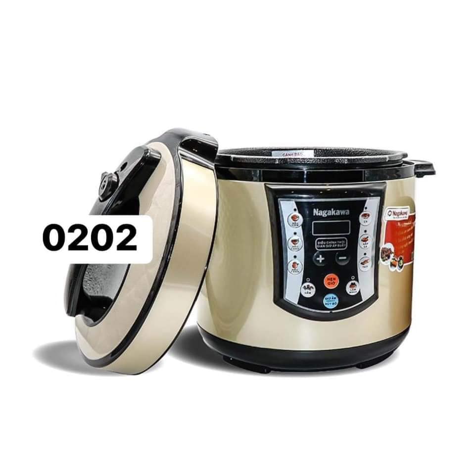 NỒI ÁP SUẤT CAO CẤP NAGAKAWA NAG0202