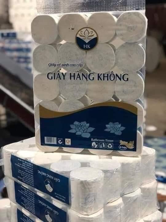 Sỉ 20 cuộn giấy vệ sinh hãng hàng không