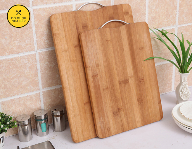 [HCM]Thớt gỗ hình chữ nhật 32x22cm