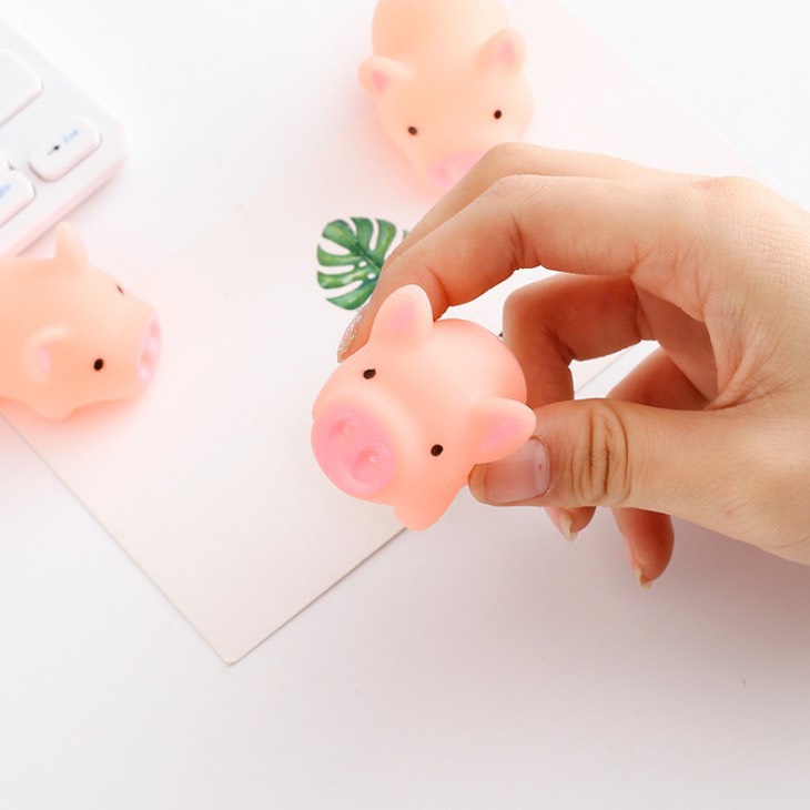 Móc khoá Heo hồng có kèn kiu dễ thương