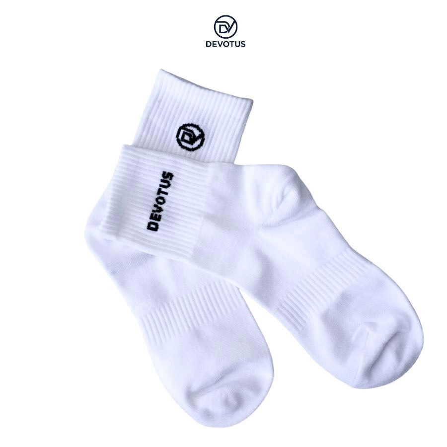 Vớ Local Brand Unisex Devotus dệt Logo