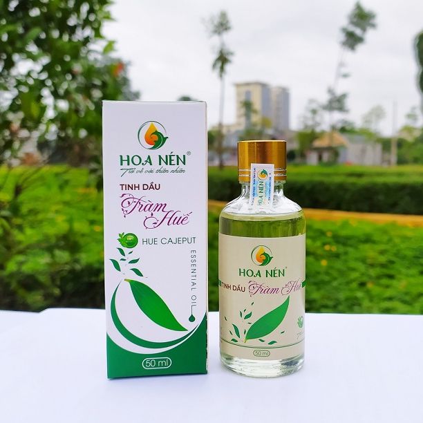 Tinh dầu tràm nguyên chất Hoa Nén 100ml - Dầu tràm cho bé cao cấp giúp giữ ấm, kháng khuẩn và chăm sóc bé yêu - Có kiểm định chất lượng chặt chẽ