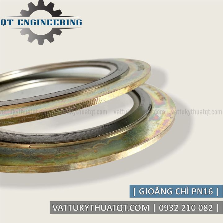 Gioăng/Ron Chì 3 Vành Lắp Mặt Bích Chuẩn PN10/16 | VATTUKYTHUATQT.COM