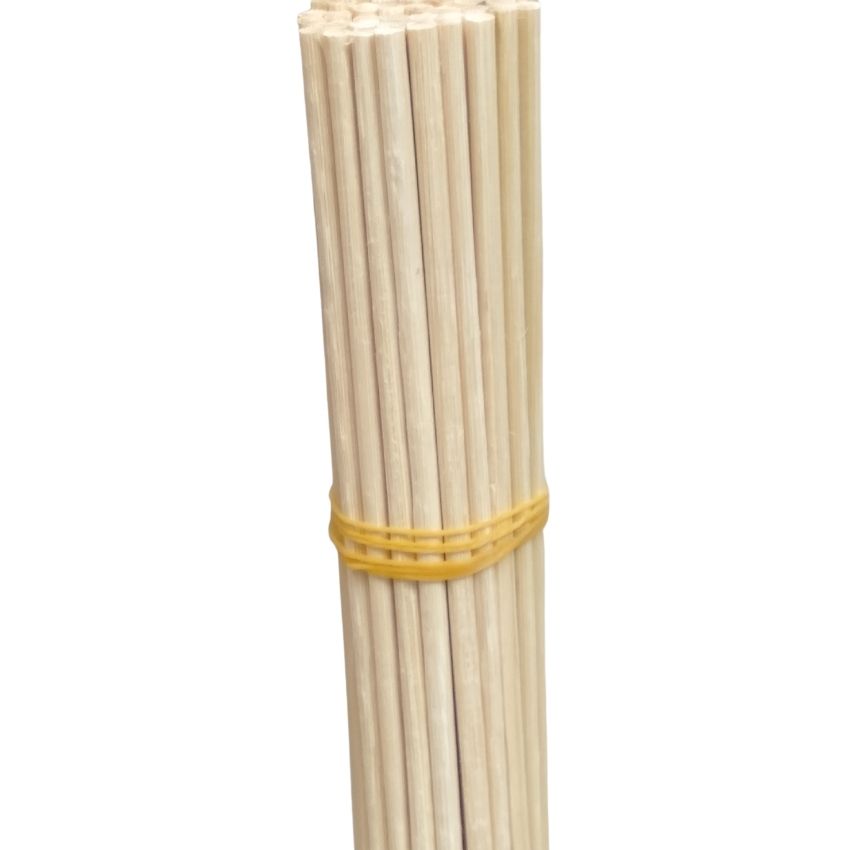 Que kem gỗ tròn [50 que ~ 200 que] que đè lưỡi làm đồ handmade, thủ công, que tính, đồ chơi