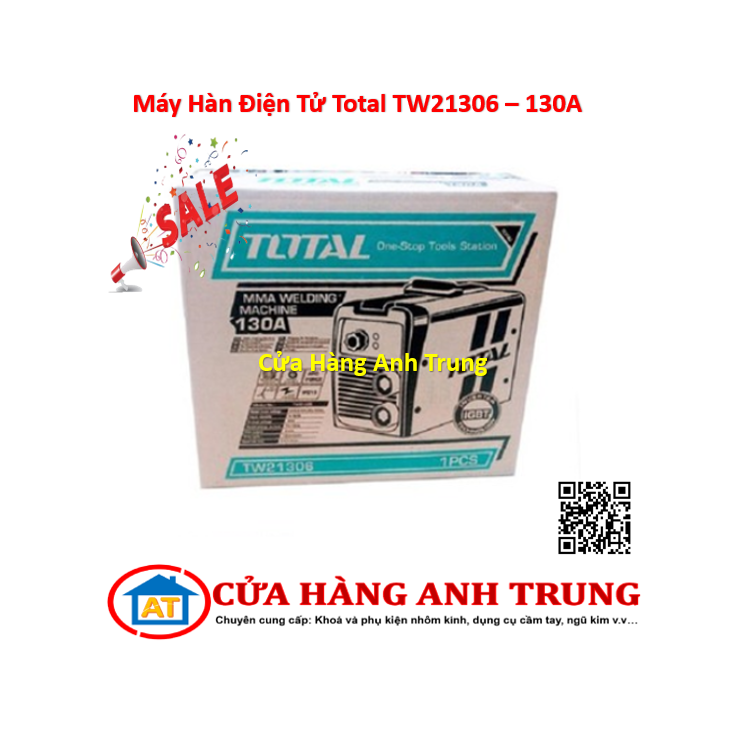 Máy Hàn Điện Tử Total TW21306 - 130A
