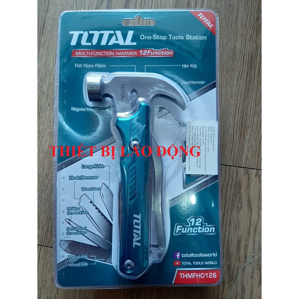 Búa đa năng total THMFH0126
