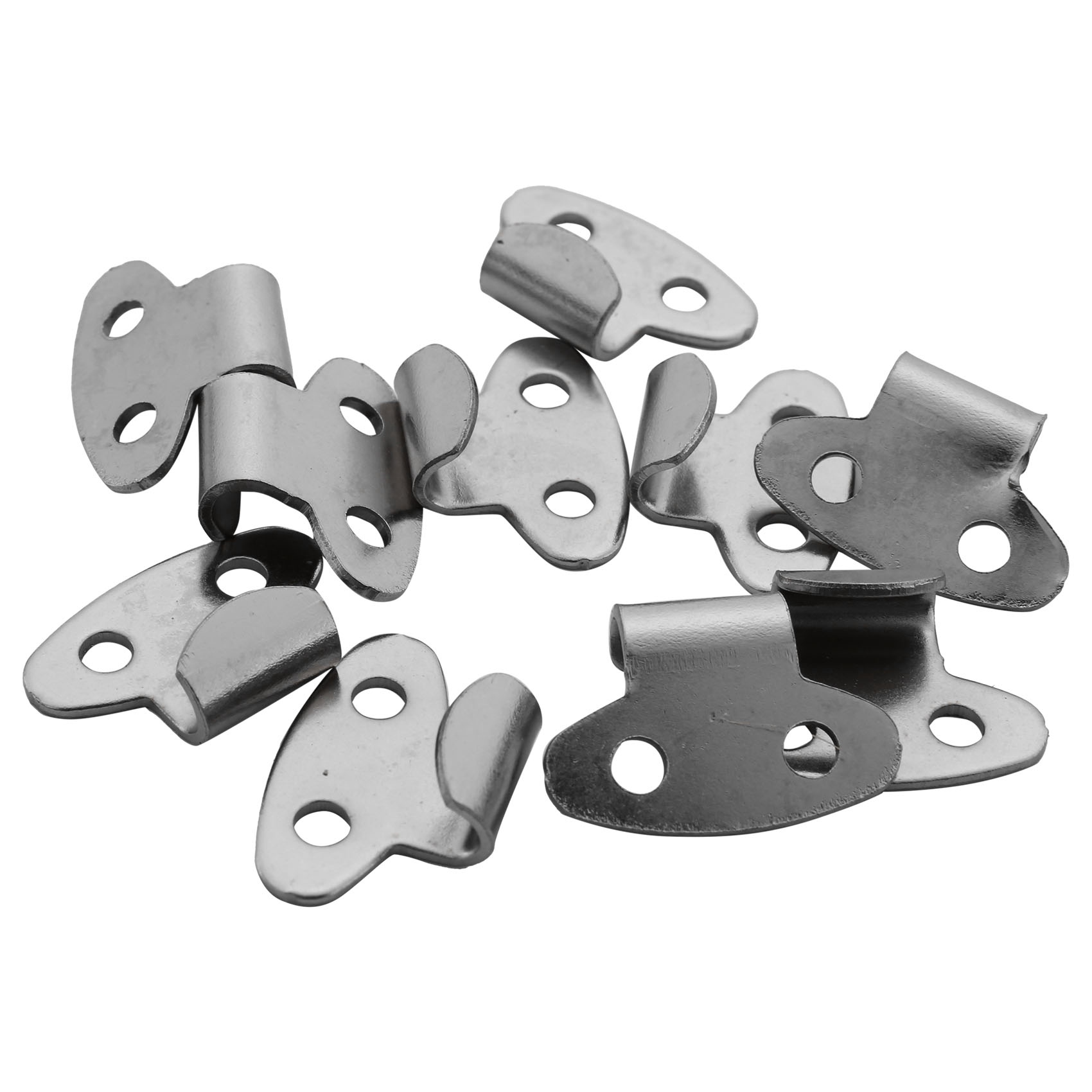10/20/30/40/50/60/100Pcs Cabinet Spring Loaded Iron Straight Loop Toggle Latch 45mm Length