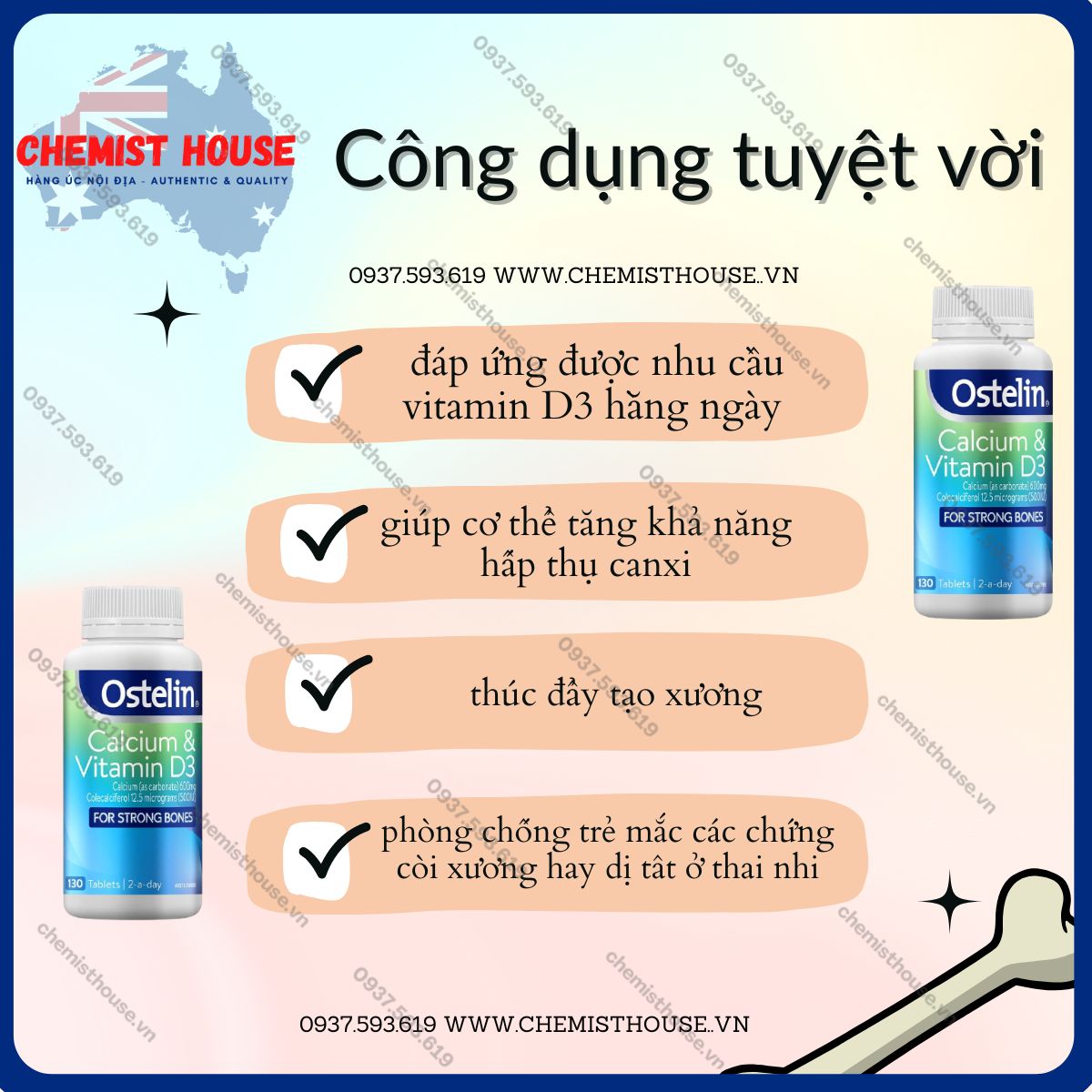 [Hàng chuẩn Úc] ELEVIT COMBO DƯỠNG SỨC CHO MẸ SAU SINH