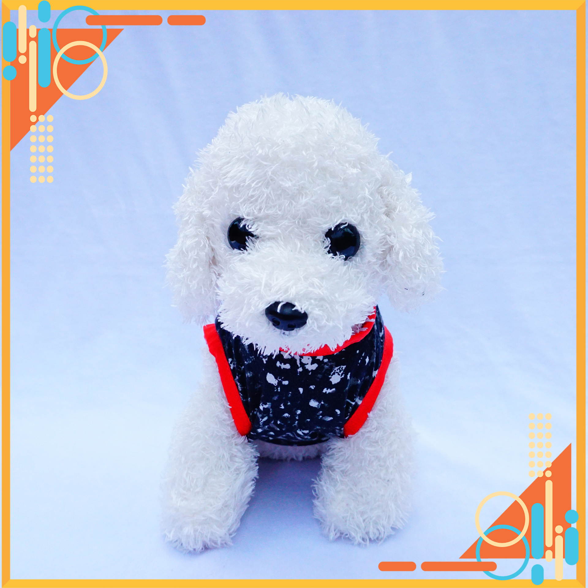 Áo cho Thú cưng, Áo 3 lỗ cotton Hình PD011