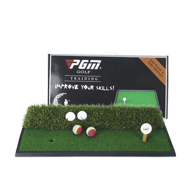 Thảm Tập Swing Golf - PGM Double Grass Mini Hitting Mat - DJD005