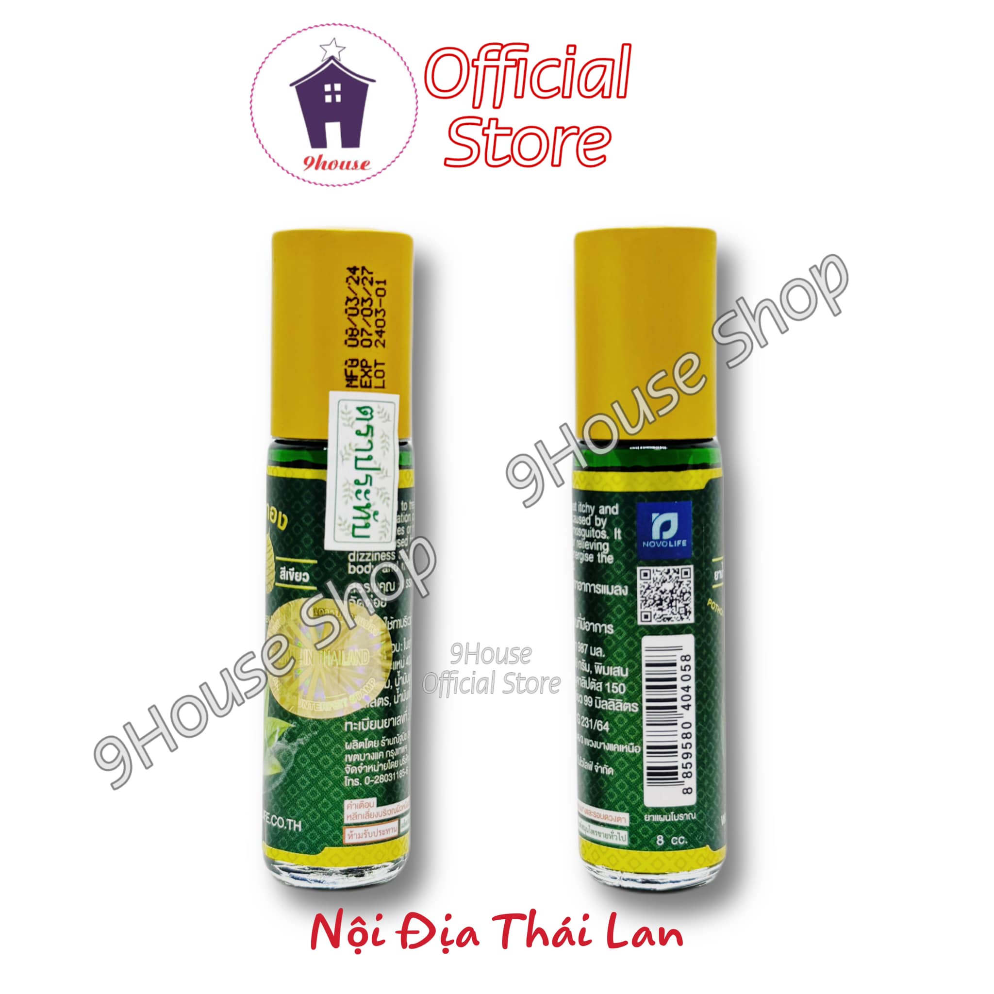 01 Chai Dầu Nóng Lá Bồ Đề Thái Lan (Dạng Nước)