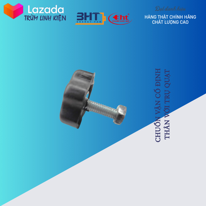 Ốc vặn cổ quạt ren 6mm - 3ht