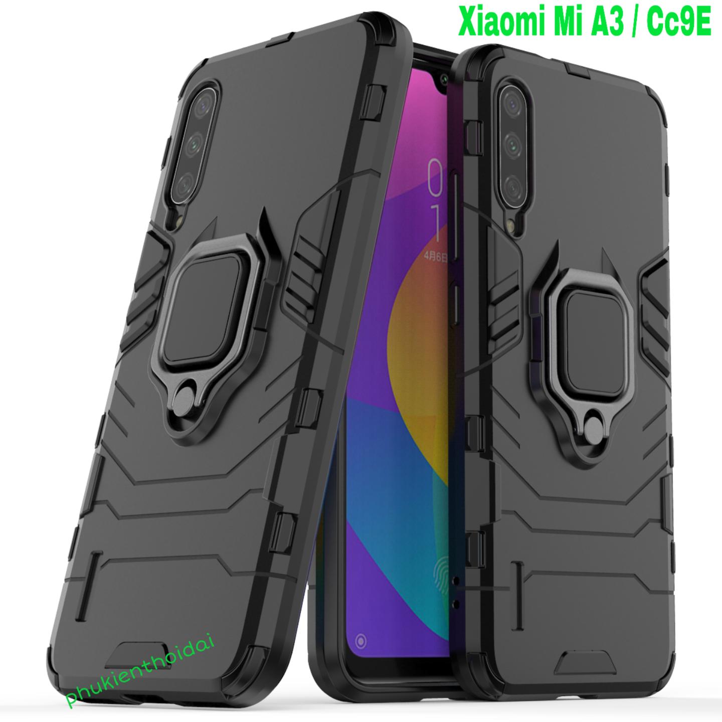 Ốp lưng Iron Man Iring chống sốc cho Xiaomi Mi A3 / Mi CC9E cao cấp siêu bền