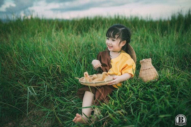 BỘ BÀ BA LỤA GHÉP CHO BÉ