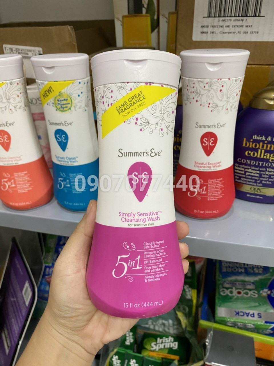 Dung Dịch Vệ Sinh Phụ Nữ Summer's Eve Cleansing Wash