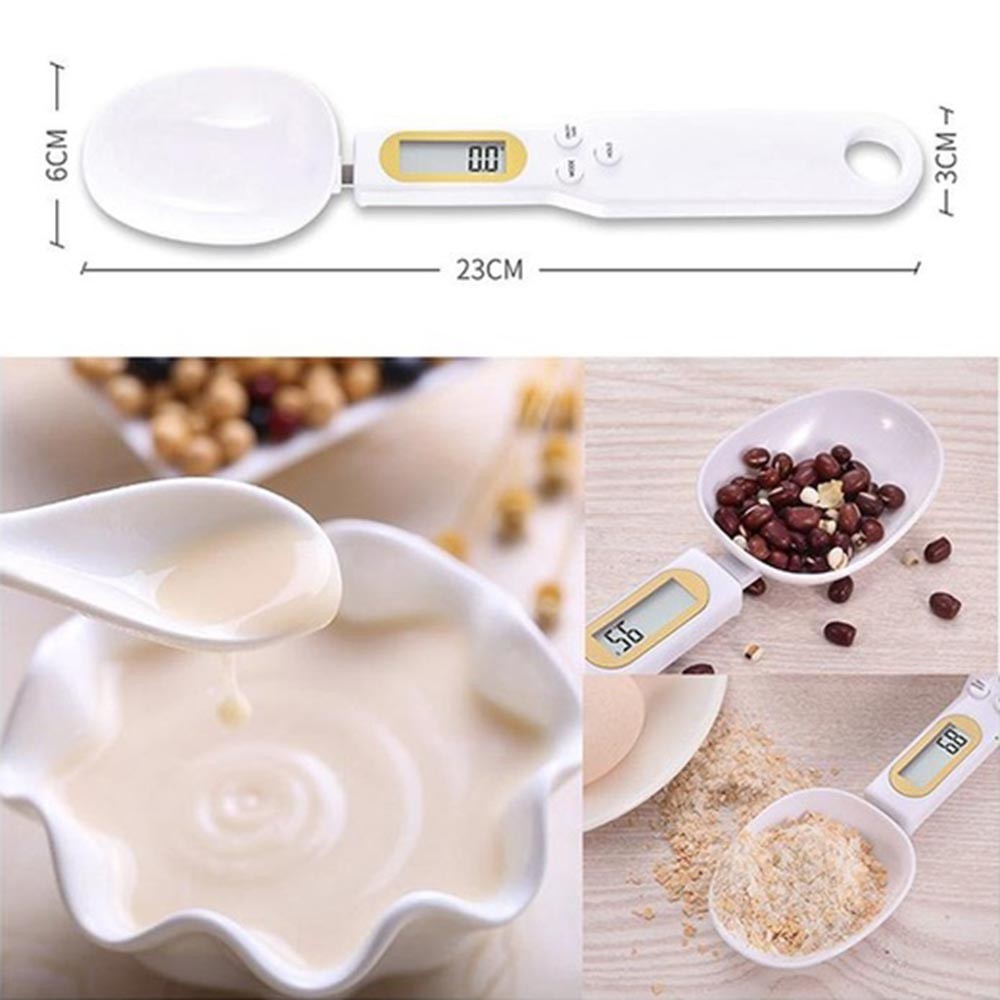 [Nhiều Màu] Cân Tiểu Ly Dạng Thìa Đo Lường Làm Bếp 500g/0.1g
