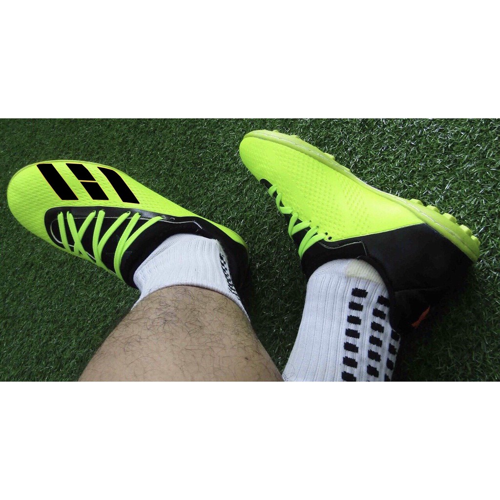 Giày Đá Bóng Sân Cỏ Nhân Tạo X18 -Tặng Tất- Khâu Đế 100% - Đế Cao Su Siêu Bền. Giày Đá Bóng Đá Banh