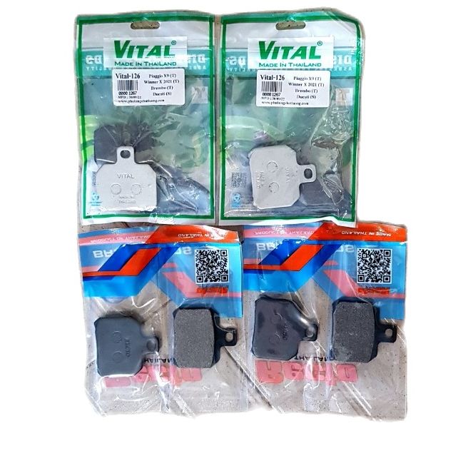 [FREE SHIP]Bố/phanh thắng 2 pis đối xứng gắn cho các dòng heo Brembo - Frando - Nissin - Anchor...--