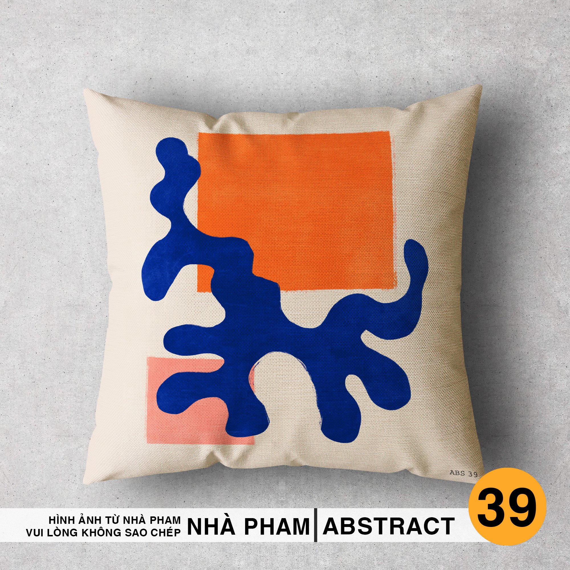 GỐI TRANG TRÍ SOFA ABSTRACT (No21-No40) (45x45cm)