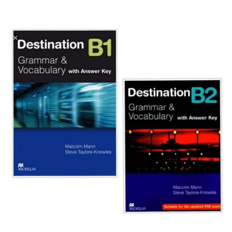 Sách - Combo 2 Cuốn Destination B1 & B2 Grammar and Vocabulary Tặng Video Hách Não