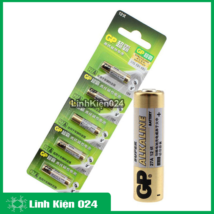 Pin 12v 27a gp alkaline