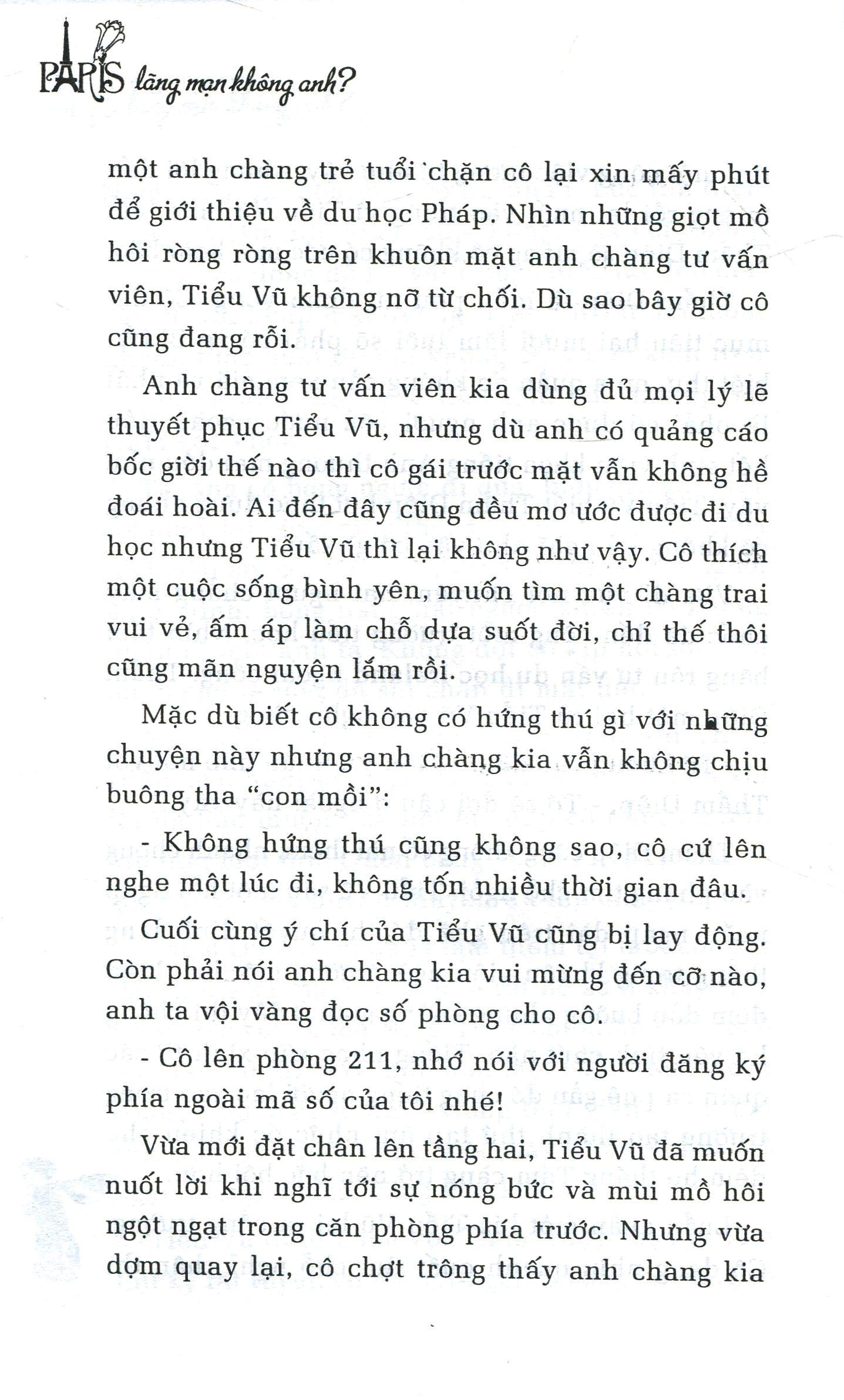 Paris Lãng Mạn Không Anh