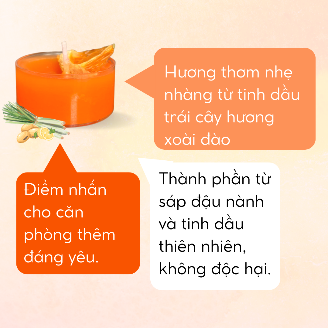 SPINEL CANDLE [Labbi] Nến trang trí / Candle