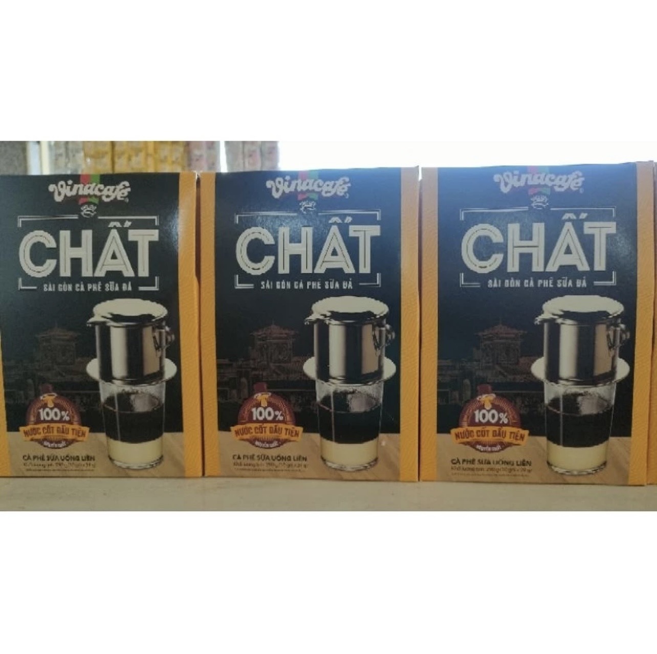 CÀ PHÊ SỮA VINACAFE CHẤT THƠM ĐẬM VỊ (10 GÓI *29g), cafe chất vinacafe