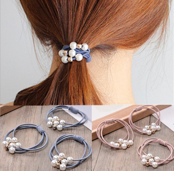 THUN CỘT TÓC ĐÍNH HẠT SANG TRỌNG