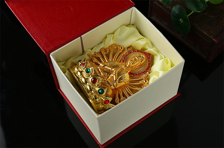 Tượng Quan Âm để xe ô tô 2 hướng
