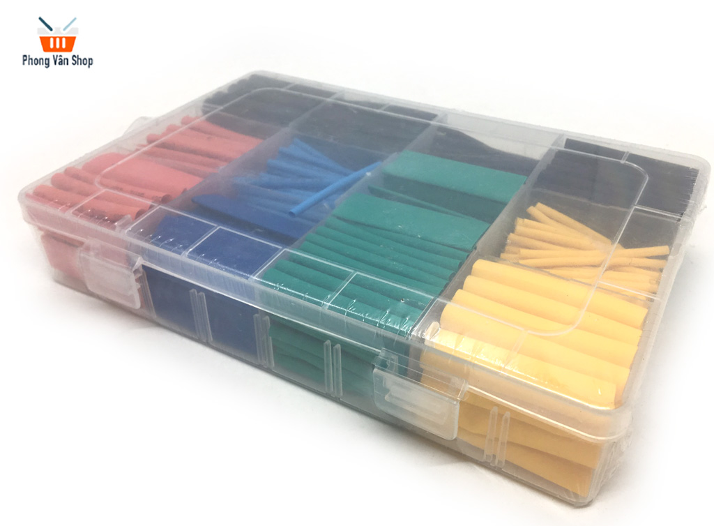 530 Ống gen co nhiệt đủ loại 1.5 2.0 3.0 4.0 5.0 6.0 8.0-10mm- 5 màu