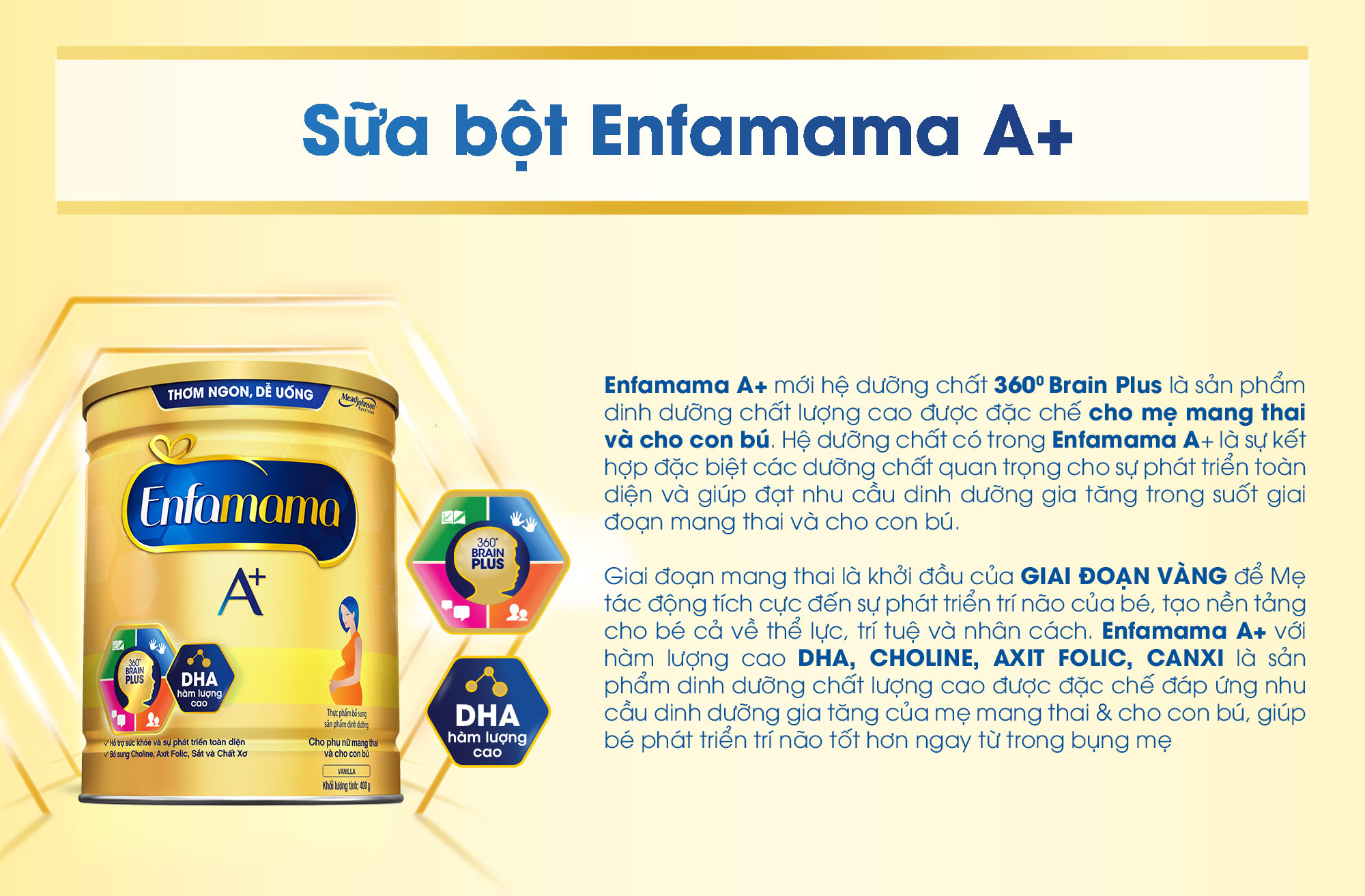SỮA BỘT ENFAMAMA A+ VANI/SOCOLA 400G - Huệ Lan Milk