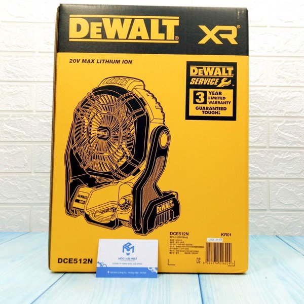 QUẠT DÙNG PIN DEWALT DCE512