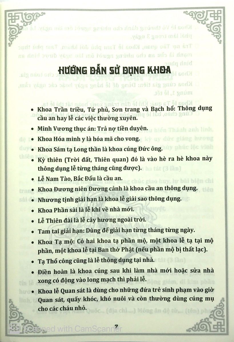Khoa Cúng Tổng Hợp