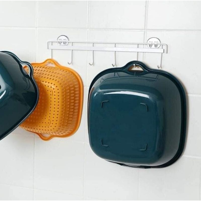 SÉT 3 BỘ CHẬU RỬA KÈM RỔ 6 MÓN