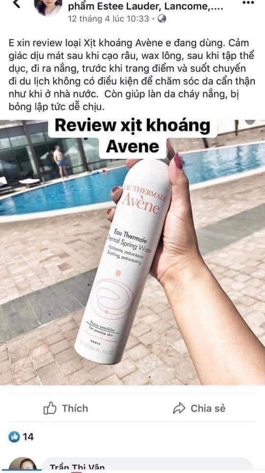 Xịt Khoáng Avene 300ml
